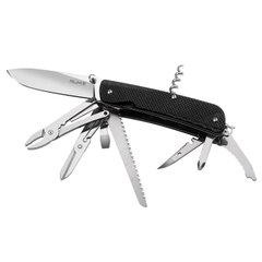 Нож многофункциональный Ruike Trekker LD51-B Black Sandvik 12C27