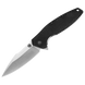 Нож складной Ruike P843-B Black Sandvik 12C27