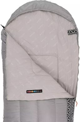 Спальный мешок с капюшоном Naturehike L250 NH21MSD07, (9°C), правый, серый