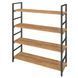 Стелаж металевий Loft Details M-126b-2 Дуб крафт золотий