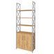 Стелаж металевий Loft Details XX-190-2 Дуб крафт золотий