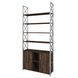 Стелаж металевий Loft Details XX-231-2 Венге вінтаж