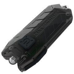 Ліхтар наключний Nitecore TUBE v2.0, 55 люмен (USB), чорний