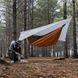 Гамак одномісний із москітною сіткою та тентом Naturehike Shelter camping NH20ZP092, 75D pongee, Orange