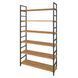 Стелаж металевий Loft Details M-191b-2 Дуб крафт золотий