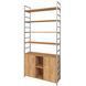 Стелаж металевий Loft Details MM-231-2 Дуб крафт золотий