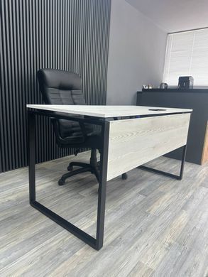 Офісний письмовий стіл Loft Details KS 160b Сосна лофт біла, 18 мм