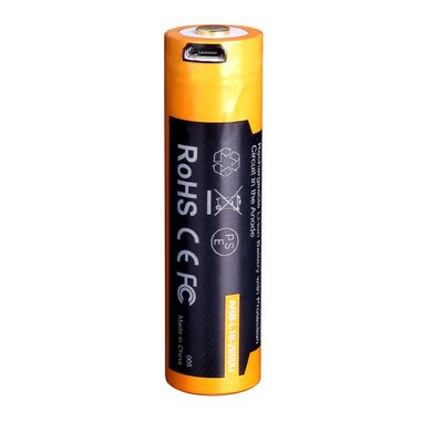 Акумулятор 18650 Fenix 2600 mAh ARB-L18-2600U Li-ion USB