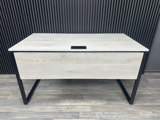 Офісний письмовий стіл Loft Details KS 160b Сосна лофт біла, 18 мм