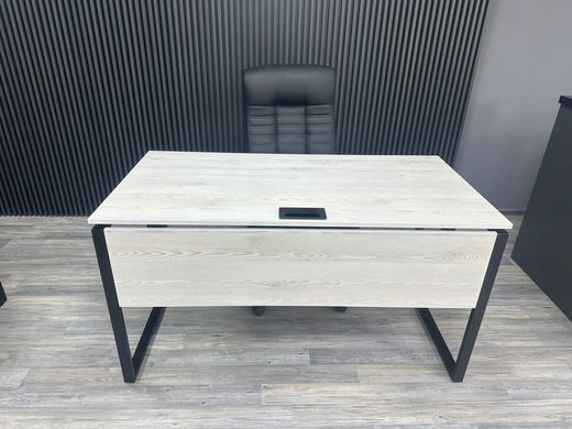 Офісний письмовий стіл Loft Details KS 160b Сосна лофт біла, 18 мм