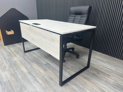 Офісний письмовий стіл Loft Details KS 160b Сосна лофт біла, 18 мм