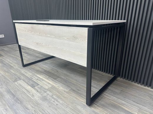 Офісний письмовий стіл Loft Details KS 160b Сосна лофт біла, 18 мм