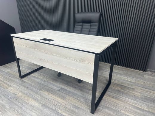 Офісний письмовий стіл Loft Details KS 160b Сосна лофт біла, 18 мм
