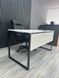Офісний письмовий стіл Loft Details KS 160b Сосна лофт біла, 18 мм