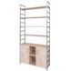 Стелаж металевий Loft Details MM-231-2 Сосна лофт кремова