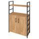 Стелаж металевий Loft Details MM-125b-2 Дуб крафт золотий