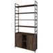 Стелаж металевий Loft Details MM-231b-2 Венге вінтаж