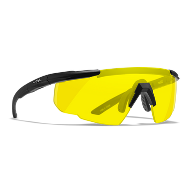 Защитные баллистические очки Wiley X SABER ADV Желтые линзы/матовая черная оправа (без кейса)