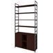 Стелаж металевий Loft Details MM-231b-2 Венге магія