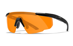 Захисні балістичні окуляри Wiley X SABER ADV Помаранчеві лінзи/Матова чорна оправа (без кейсу)