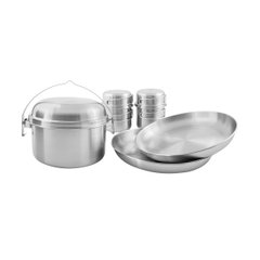 Набір посуду Tatonka Picnic Set II Silver TAT 4140.000