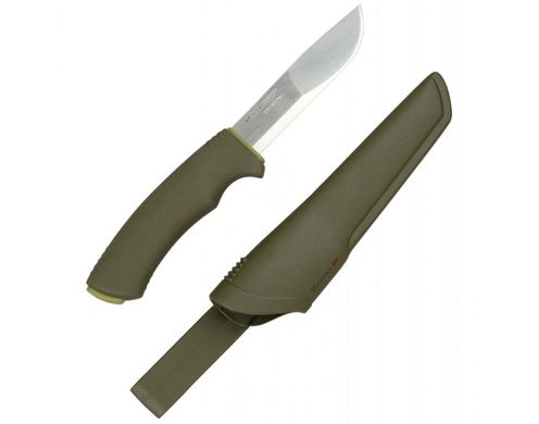 Нож фиксированный Mora Bushcraft Forest Stainless Steel Sandvik 12C27