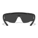 Защитные баллистические очки Wiley X SABER ADV Серые линзы/матовая черная оправа (без кейса)
