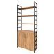 Стеллаж металлический Loft Details MM-190b-2 Дуб крафт золотой