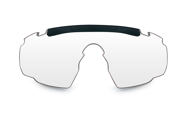 Защитные баллистические очки Wiley X SABER ADV Серые/прозрачные/оранжевые линзы/матовая черная оправа