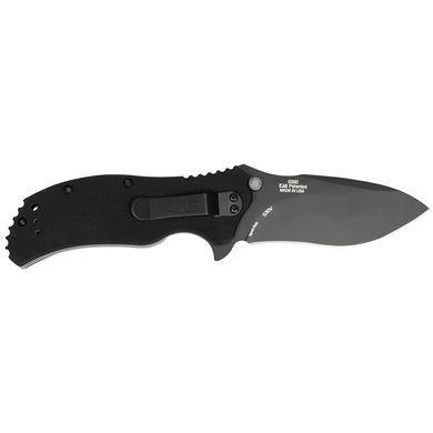 Нож складной Zero Tolerance FOLDER G-10 BLACK/BLACK 0350