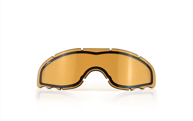 Защитные баллистические очки Wiley X SPEAR Dual Серые/прозрачные/оранжевые линзы/матовая телесная оправа
