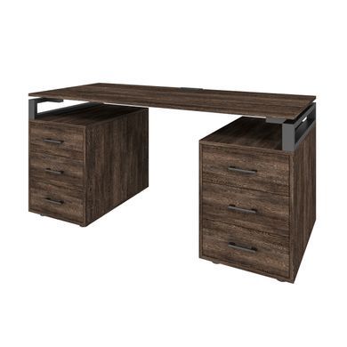 Офисный письменный стол Loft Details LL160b Венге винтаж