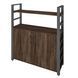 Стелаж металевий Loft Details MM-126b-1 Венге вінтаж