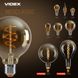 Светодиодная лампа VIDEX Filament G200FASD 8W E27 2200K LED димерная бронза
