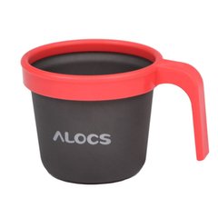 Кружка Alocs TW-403D (0.28л), червона