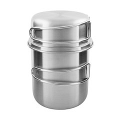 Набор кружек Tatonka Handle Mug 600 Set, Silver (TAT 4173.000)
