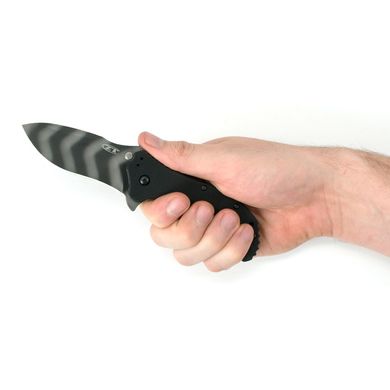 Нож складной Zero Tolerance FOLDER G-10 BLACK/TIGER S 0350TS
