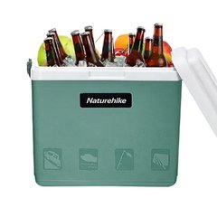 Туристичний холодильник Naturehike NH20SJ021, 24 л, зелений, поліпропілен