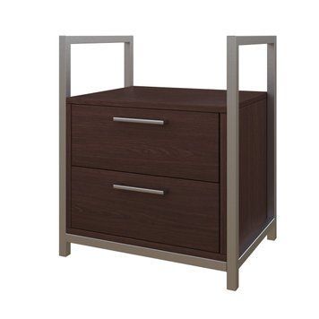 Тумба стаціонарна в офіс Loft Details V-550-4-1 у каркасі Венге магія