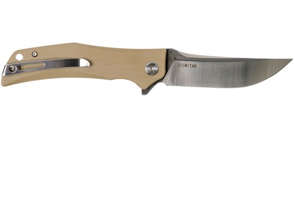 Нiж складаний Bestech Knife SCIMITAR Beige BG05C-1
