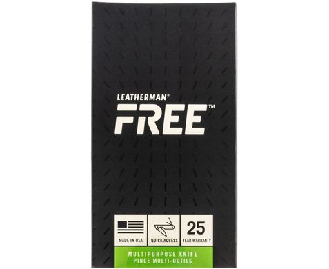 Нож-мультитул Leatherman Free K2 Evergreen