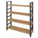 Стелаж металевий Loft Details M-126b-1 Дуб крафт золотий