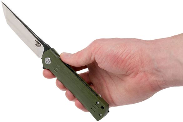 Нiж складаний Bestech Knife KENDO Army Green BG06B-1