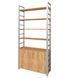 Стелаж металевий Loft Details MM-231-1 Дуб крафт золотий
