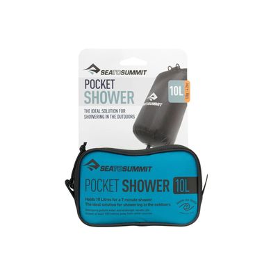 Душ переносний Sea to Summit Pocket Shower Black, 10 л (STS APSHOWER)