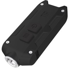 Ліхтар наключний Nitecore TIP, 360 люмен (USB), чорний