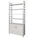Стелаж металевий Loft Details MM-231-1 Сосна лофт біла