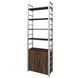 Стелаж металевий Loft Details MM-230-1 Венге вінтаж
