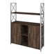 Стеллаж металлический Loft Details XX-126-2 Венге винтаж