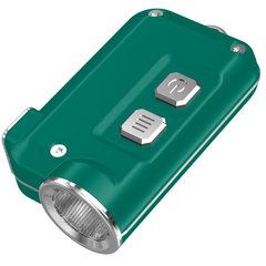 Ліхтар наключний Nitecore TINI, 380 люмен (USB), зелений
